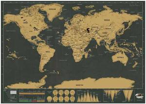 Scrath Map Pequeño Para Tus Viajes