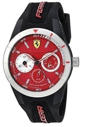 Reloj Ferrari  Silicon Negro Hombre