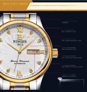 Reloj Zafirado 100% Original Binger