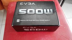 fuente de poder evga 80 plus white certificada