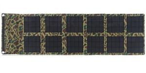 Panel Solar Portátil Plegable 36watts / 2 A 5v 18v - Verde