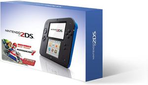 Sistema Portátil De Nintendo 2ds Con Mario Kart 7 - Azul