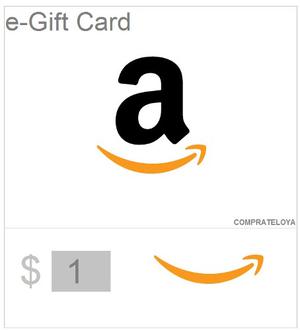 Tarjeta De Regalo Amazon E-gift Card 1 Usd Inmediata Email