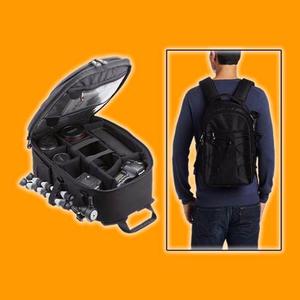 Maletín Backpack Profesional Para Cámaras Y Accesorios