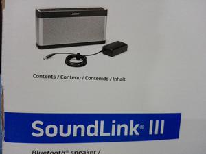 Bose Speaker Bluetooth. Sound Link Iii