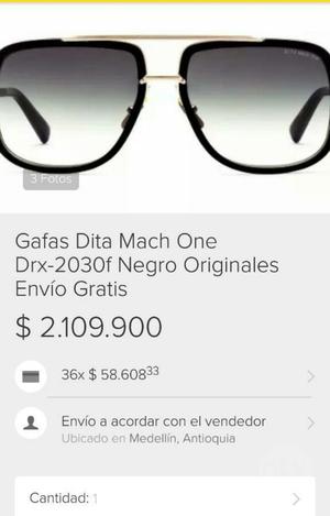 Gafas Dita Mach One Originales