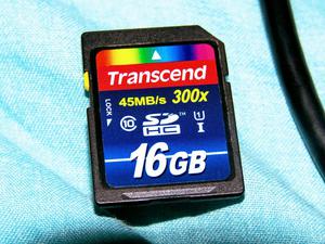 Memoria SDHC Transcend 16 GB