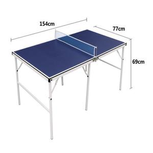 Portátil Plegable Ping Pong Set Tenis De Mesa Mesa De Juego