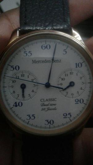 Reloj Mercedes Benz Clasic Dual Time