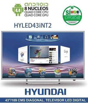 Tv Smart Led Hyled43int Hyundai Soporte De Pared