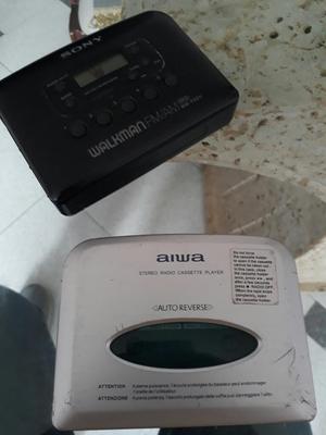 Walkman Sony Aiwa 2 Graba Periodista
