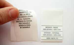 Marquillas Y Etiquetas Impresas, Tejidas, En Carton, Garras