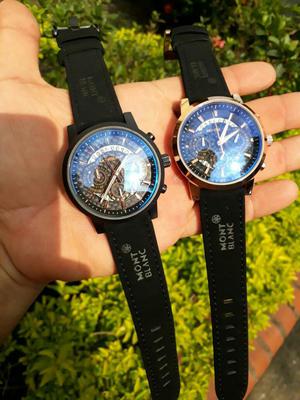 Relojes Montblanc Negro Funcional