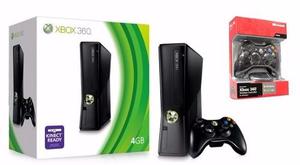 Xbox 360 E Slim, 4gb + 2 Control Inalambrico Nueva + Kinect