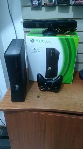 Xbox 360 Slim 4 Gb Programado A 5.0 + Kinect
