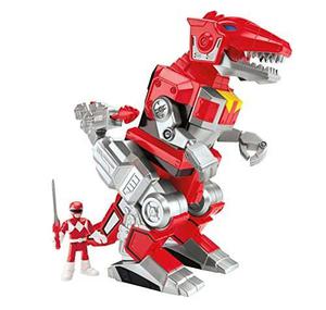 Fisher-price Imaginext Power Rangers Ranger Rojo Y T-rex...