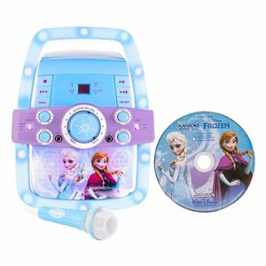 Karaoke Exclusivo Disney Frozen Microfono Juguete Para