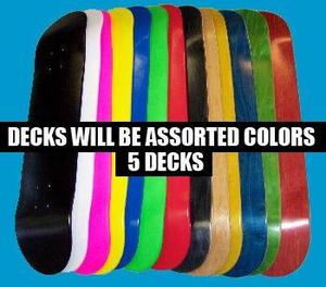 Moose Blank Skateboard Decks (set Of , Assorted