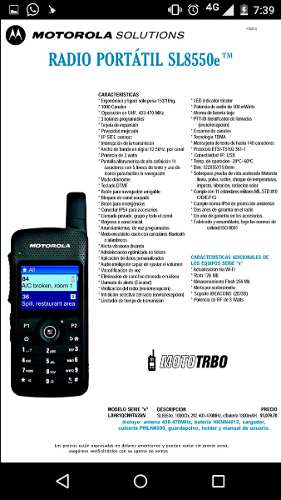 Radio Motorola Sl