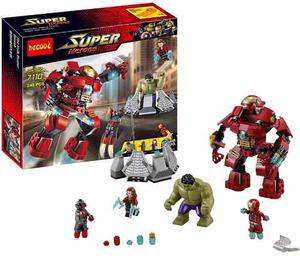 Iron Man Hulk Buster Avengers Ultron Minifigur Com/lego Ajd