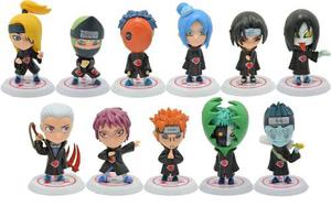 Naruto Clan Akatsuki Colección X 11 Figuras Chibis