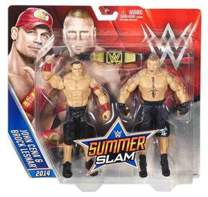 Pack Wwe John Cena Y Brock Lesnar + Título