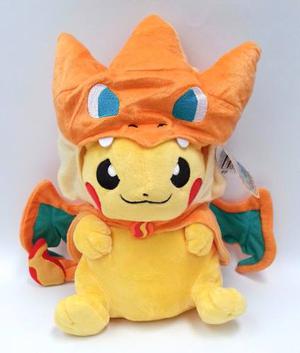 Pokémon Pikachu Mega Charizard Y Peluche