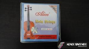 Set De Cuerdas Para Viola Alice A903