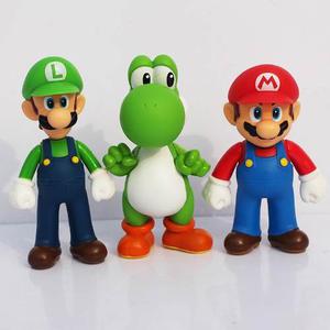 Super Mario Bros Figuras De 10 Cms Yoshi Luigi Toad Panadero