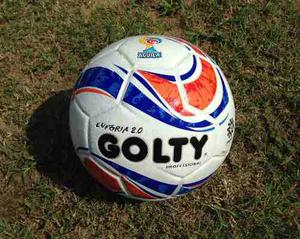 Balon Futbol Golty Euforia 2.0 Profesional Fpc Original #5