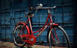 hermosa bici antigua