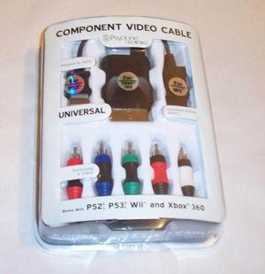 Cable De Video De Componente Universal Para Wii, Ps2, Ps3,