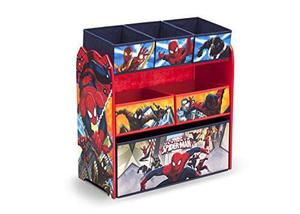 Delta Niños Multi-bin Toy Organizador, Marvel Spider-man