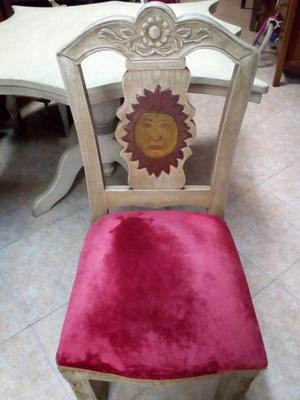Mesa sol, 4 sillas