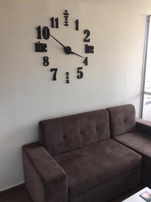 RELOJ DE PARED EN TERCERA DIMENCION