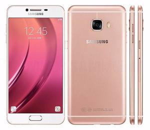 Samsung Galaxy C7 Rosado Mem 32gb Ram 4gb Cam 16mp L.huellas