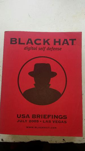 5 Libros Black Hat Seguridad Informática
