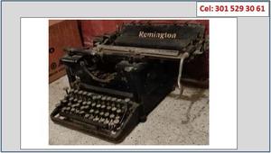 Maquina de Escribir Antigua marca Remington