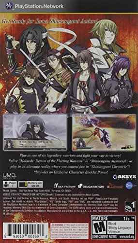 Psp Hakuoki Guerreros De Shinsengumi - Playstation Portable