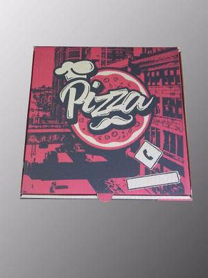 Cajas De Pizza En Carton 40 Cm X 40 Cm X 4 Cm