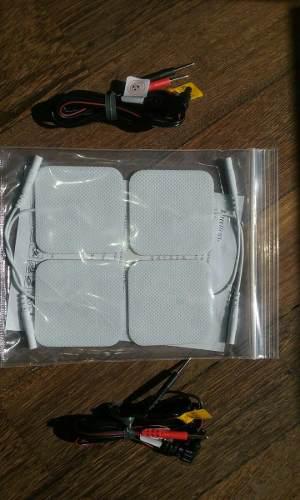 Oferta Kit Cables Tens + Kit Electrodos Adesivos Tens