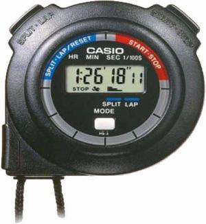 Cronometro Profesional Casio Hs-3,2 Tiempos Stopwatch Hs-3