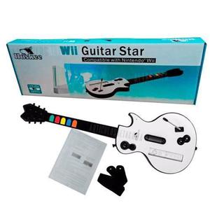 Guitarra Para Nintendo Wii Huskee 100% Compatible