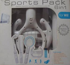 Nintendo Wii Kit 6 Controles Deportivo