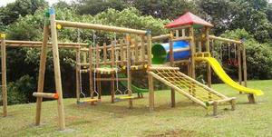 Parques Infantiles En Madera Inmunizada