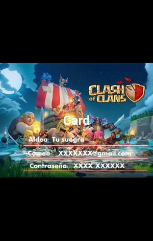 Clash Of Clans Card Aldea Th9