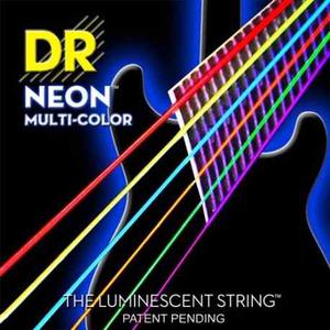 Encordado Completo Multicolor Neon Dr Guitarra Electrica
