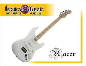 Guitarra Eléctrica Tipo Stratocaster Marca Racer