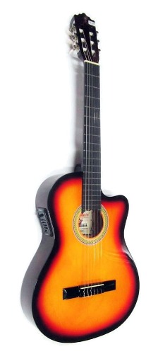 Guitarra Electroacusitca Palmer Pc13tceq450vs Con Estuche