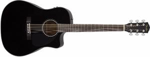 Guitarra Electroacustica Fender Cd60sce Negra Fishman